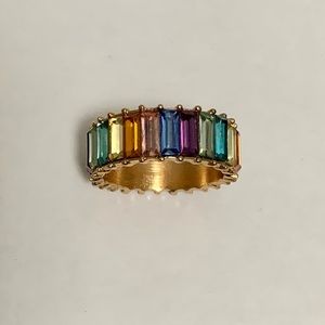 BaubleBar Rainbow Ring - 9